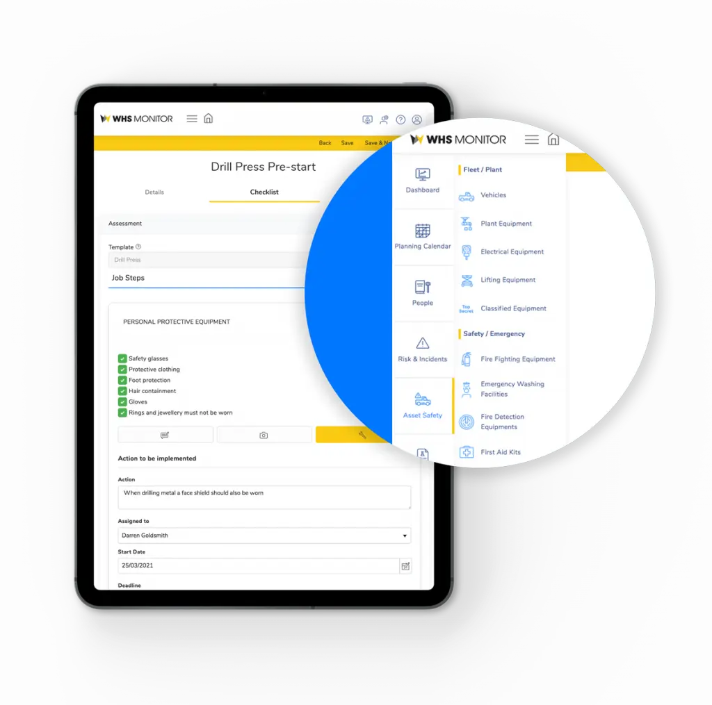 Incident pre start image